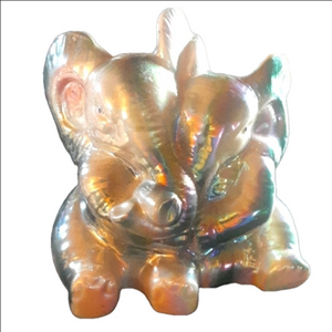 Iridescent Elephant Decor Piece